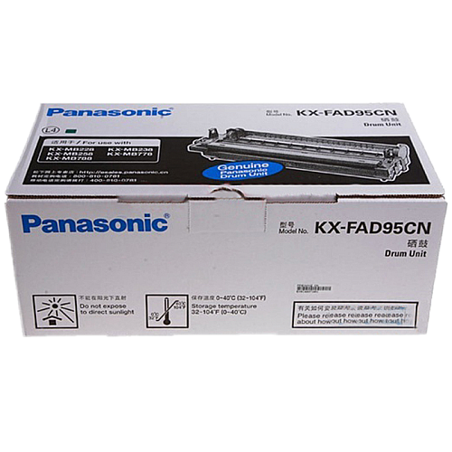 Panasonic KX－FAD 95CN 黑色硒鼓（适用MB228 238 258 778 788CN一体机）-京东