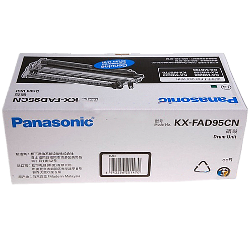 Panasonic KX－FAD 95CN 黑色硒鼓（适用MB228 238 258 778 788CN一体机）-京东