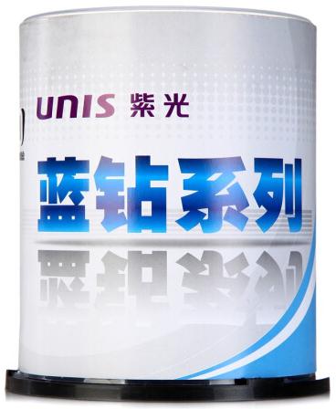 紫光（UNIS）DVD+R 16速 4.7G 蓝钻系列 桶装100片 刻录盘-京东