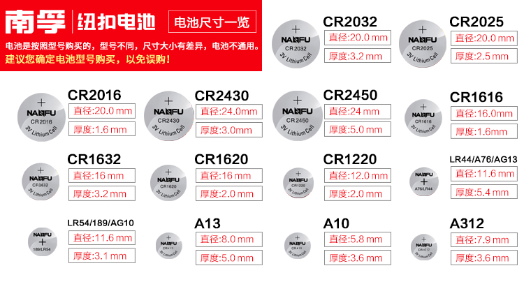 南孚(NANFU)锌空助听器电池6粒A312/PR41纽扣电...-京东