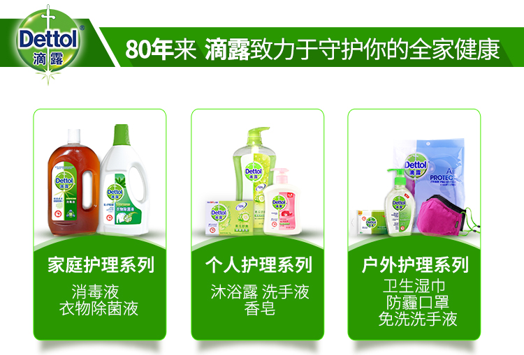 滴露（Dettol） 健康抑菌香皂 经典松木 1块装125g...-京东