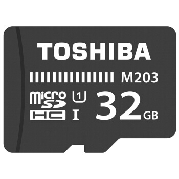 东芝（TOSHIBA）32G 读速100MB/s TF(microSD)存储卡 UHS-I Class10 高速存储卡