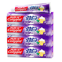 高露洁（Colgate） 劲白小苏打 牙膏套装 120g×4...-京东