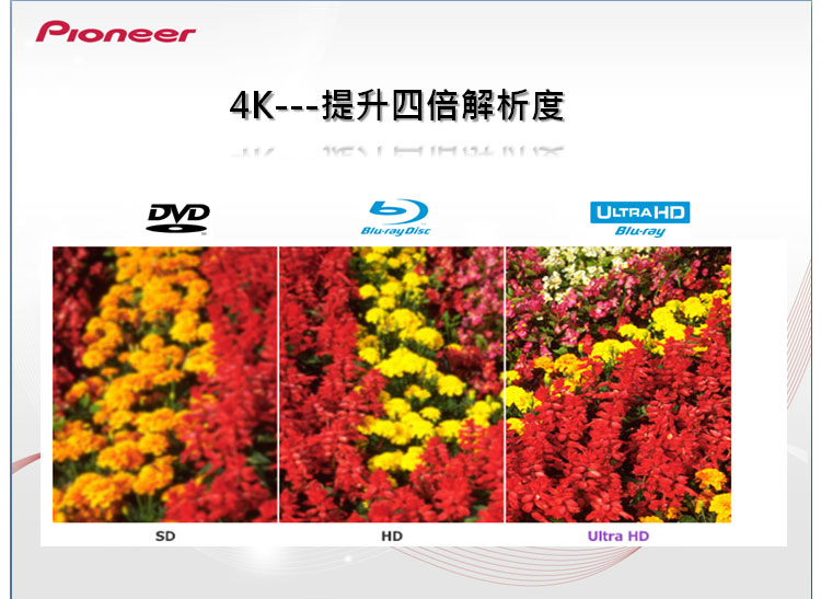 Pioneer 16X 内置蓝光刻录机 支持4K 支持高动态...-京东